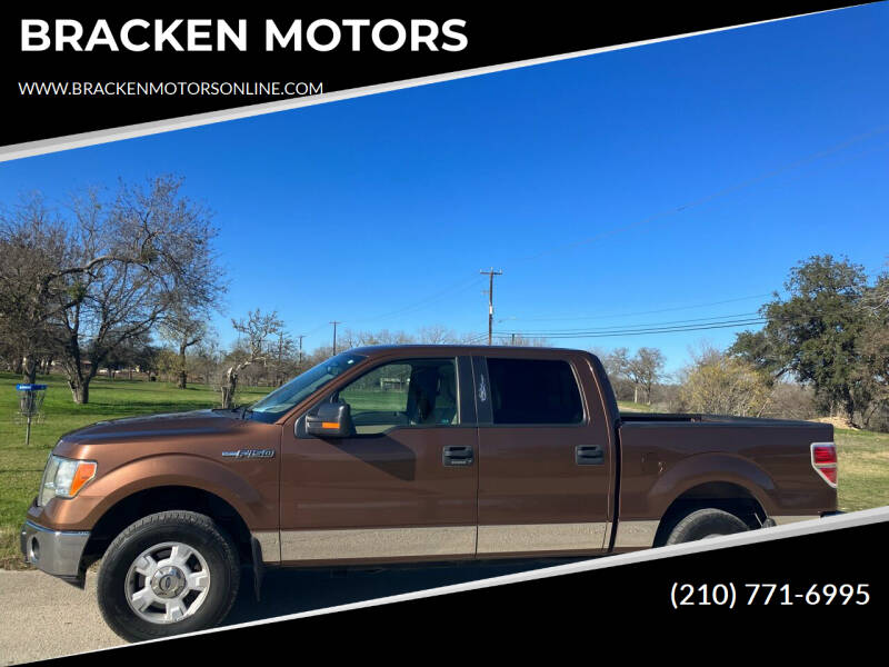 2011 Ford F-150 for sale at BRACKEN MOTORS in San Antonio TX