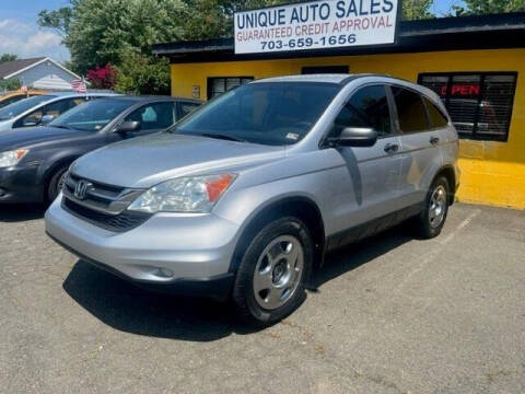 2011 Honda CR-V for sale at Unique Auto Sales in Marshall VA