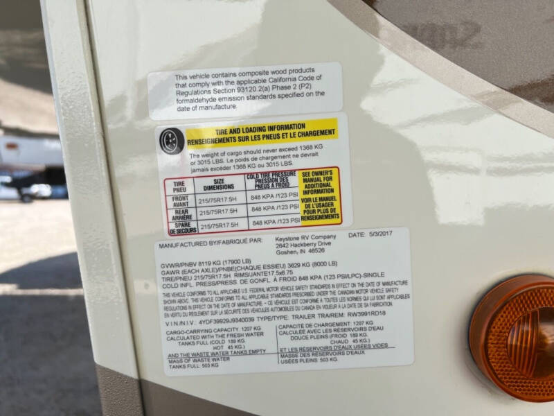 2018 Thor Motor Coach Redwood