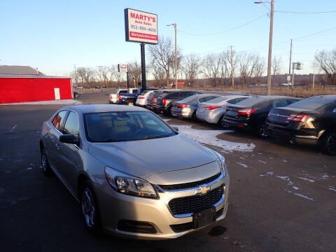 2016 Chevrolet Malibu Limited for sale at Marty's Auto Sales in Savage MN