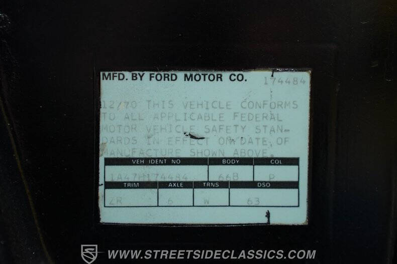 1971 Ford Ranchero