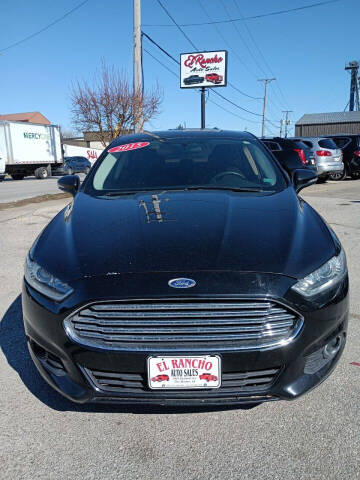 2015 Ford Fusion for sale at El Rancho Auto Sales in Des Moines IA