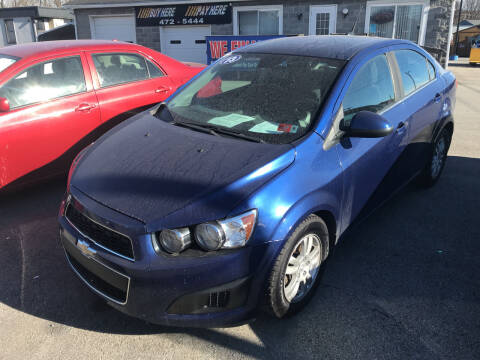 2013 Chevrolet Sonic for sale at RACEN AUTO SALES LLC in Buckhannon WV