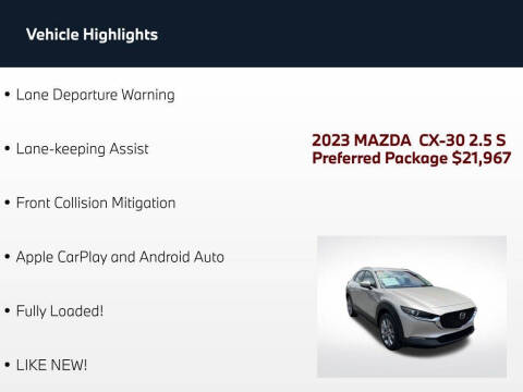 2023 Mazda CX-30 2.5 S Preferred
