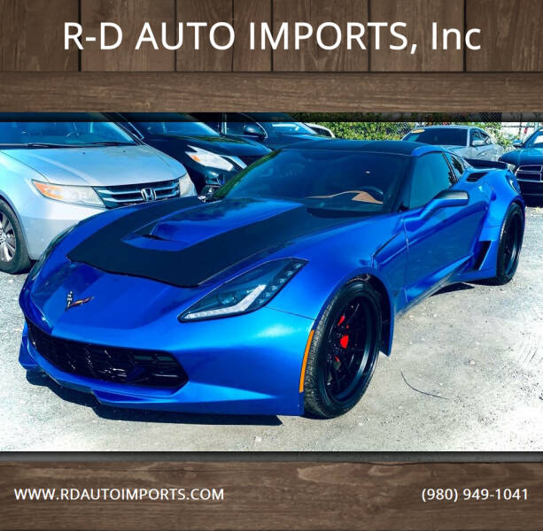 2019 Chevrolet Corvette for sale at R-D AUTO IMPORTS, Inc in Charlotte NC