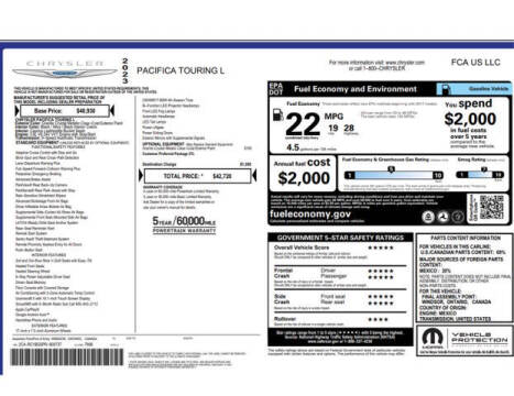 2023 Chrysler Pacifica Touring L