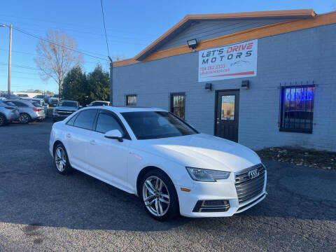 2017 Audi A4 for sale at Let's Drive Motors in Charlotte NC