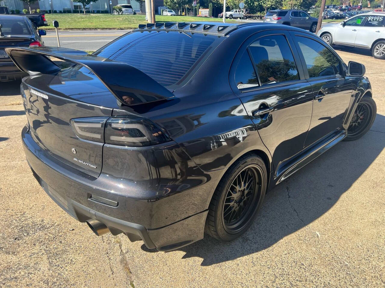 Gray 2010 Mitsubishi Lancer Evolution GSR AWD GSR 4dr Sedan 2