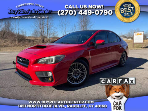 2016 Subaru WRX for sale at Buy Rite Auto Center in Radcliff KY