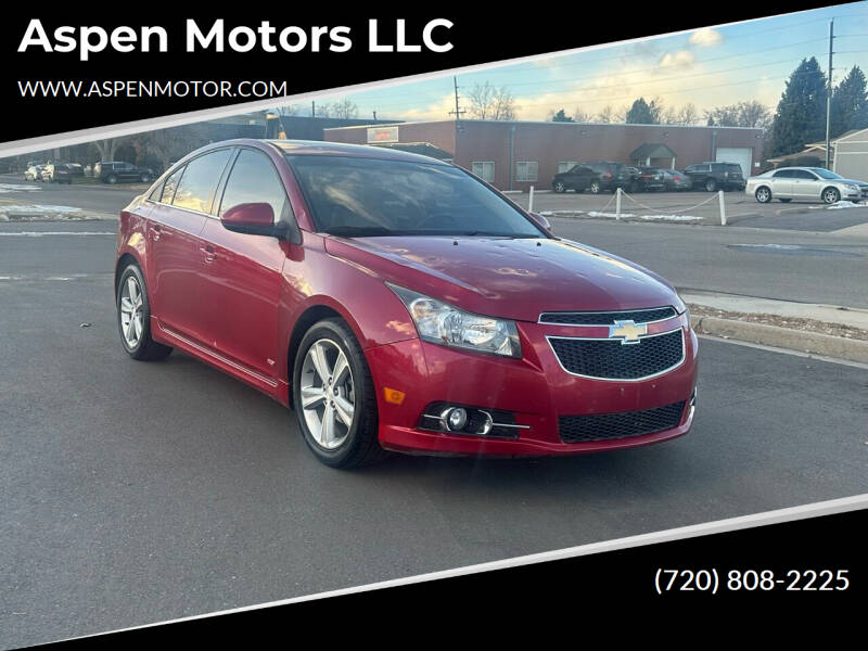 2014 Chevrolet Cruze for sale at Aspen Motors LLC in Denver CO