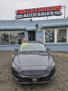 2018 Ford Fusion for sale at FAST AND FURIOUS AUTO SALES in Newark NJ