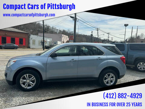 2014 Chevrolet Equinox for sale at Compact Cars of Pittsburgh in Pittsburgh PA