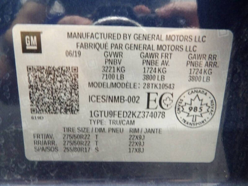 2019 GMC Sierra 1500