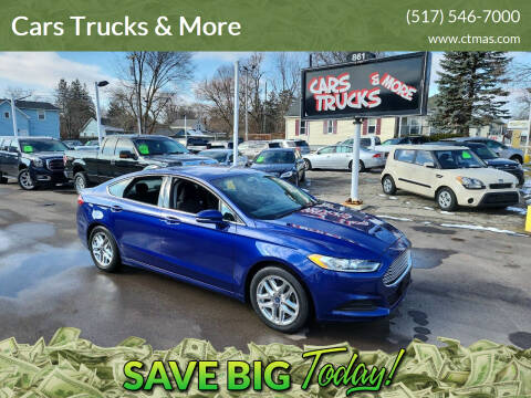 2016 Ford Fusion for sale at Cars Trucks & More in Howell MI