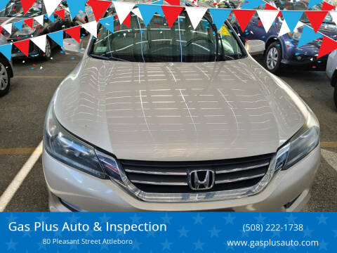 2013 Honda Accord for sale at Gas Plus Auto & Inspection in Attleboro MA