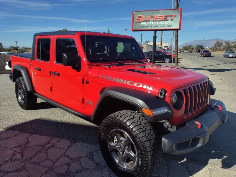 2021 Jeep Gladiator for sale at Sunset Auto Body in Sunset UT