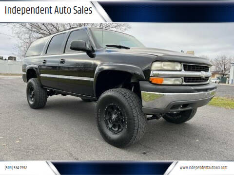 2000 Chevrolet Suburban for sale at Independent Auto Sales in Spokane Valley WA