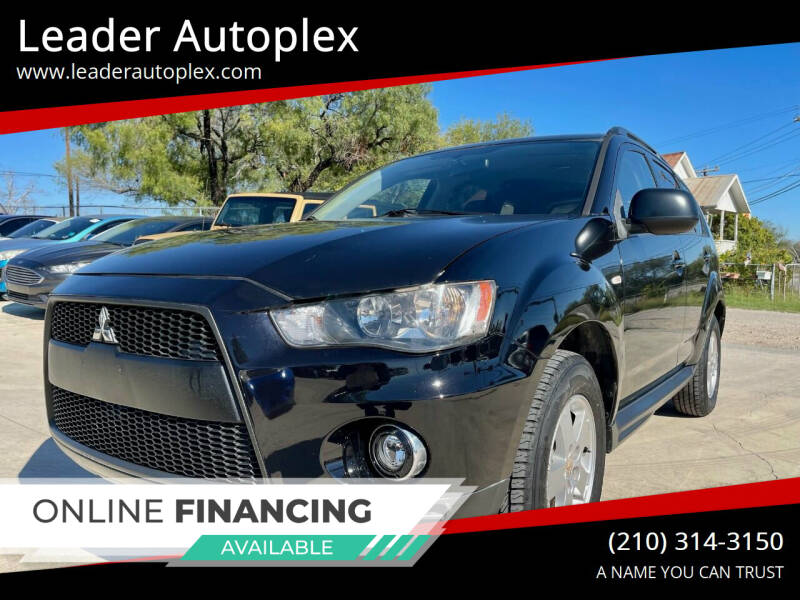 2010 Mitsubishi Outlander for sale at Leader Autoplex in San Antonio TX