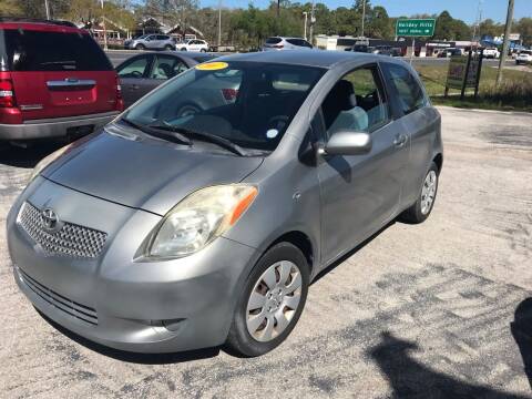 2007 Toyota Yaris for sale at Jack's Auto Sales in Port Richey FL
