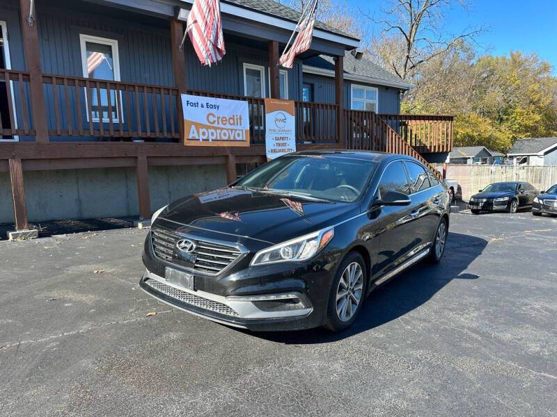 2016 Hyundai Sonata for sale at Carport Enterprise - County Line Auto Sale in Kansas City KS