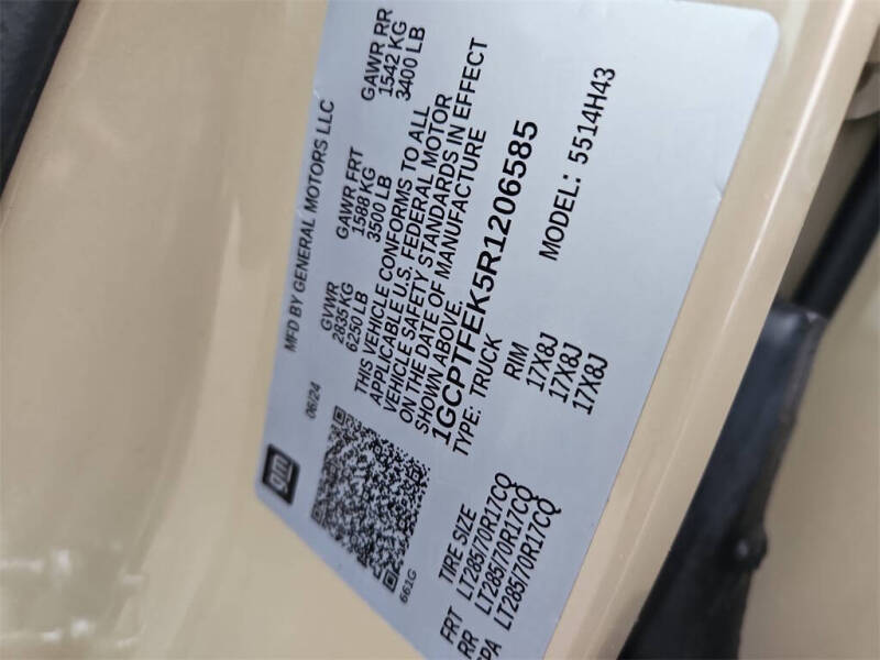 2024 Chevrolet Colorado ZR2