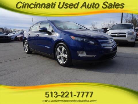 2013 Chevrolet Volt for sale at Cincinnati Used Auto Sales in Cincinnati OH