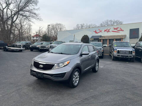 2016 Kia Sportage for sale at New England Cars in Attleboro MA