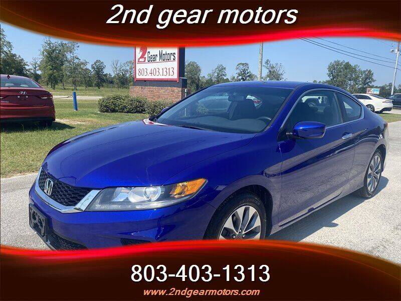 2013 Honda Accord for sale at 2nd Gear Motors in Lugoff SC