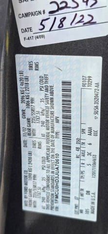 2018 Ford Escape SEL