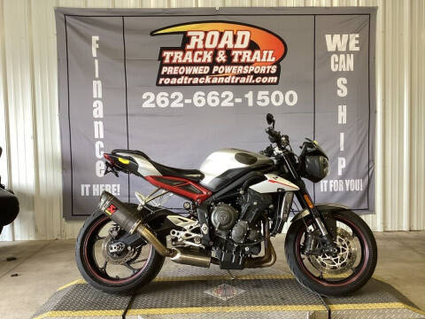 2018 Triumph Street Triple R Matte Aluminiu