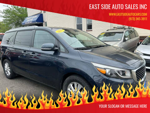 2015 Kia Sedona for sale at EAST SIDE AUTO SALES INC in Paterson NJ