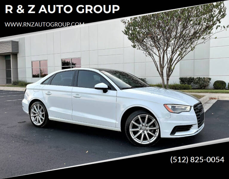 2016 Audi A3 for sale at R & Z AUTO GROUP in Austin TX