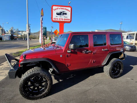 2012 Jeep Wrangler Unlimited for sale at Ford's Auto Sales in Kingsport TN