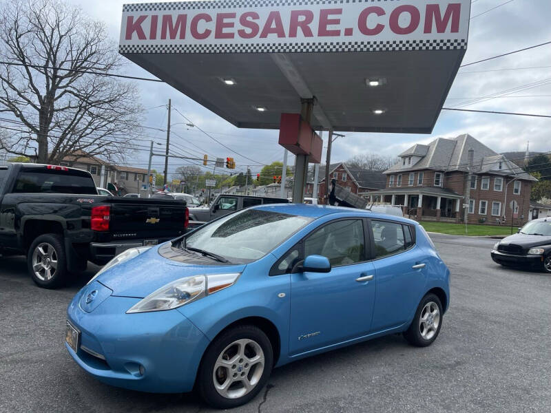 2012 Nissan LEAF for sale at KIM CESARE AUTO SALES in Pen Argyl PA