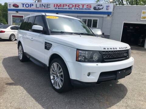 2012 Land Rover Range Rover Sport for sale at Top Line Import of Methuen in Methuen MA