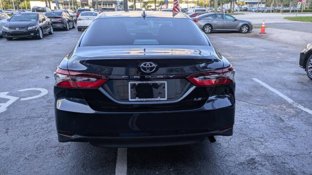 2021 Toyota Camry for sale at Celebrity Auto Sales in Fort Pierce, FL