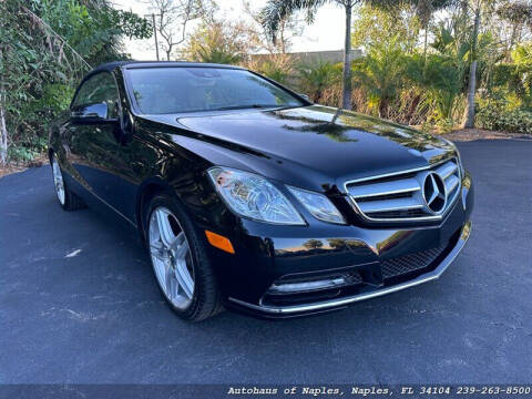 2013 Mercedes-Benz E-Class for sale at Autohaus of Naples in Naples FL