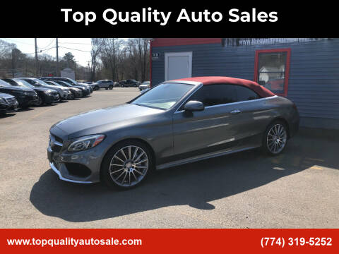2017 Mercedes-Benz C-Class for sale at Top Quality Auto Sales in Westport MA