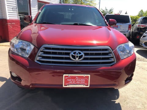 2010 Toyota Highlander for sale at New Park Avenue Auto Inc in Hartford CT