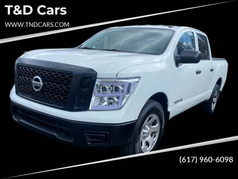 2019 Nissan Titan for sale at T&D Cars in Holbrook MA