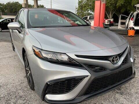 2021 Toyota Camry for sale at Sunset Point Auto Sales & Car Rentals in Clearwater FL