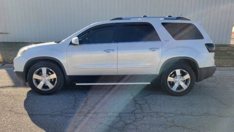 2012 GMC Acadia for sale at TNK Autos in Inman KS