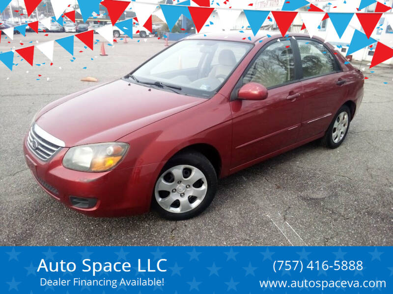 2009 Kia Spectra for sale at Auto Space LLC in Norfolk VA