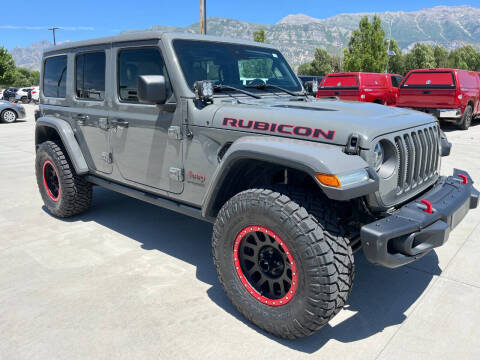 2020 Jeep Wrangler Unlimited for sale at Shamrock Group LLC #1 - SUV / Trucks in Pleasant Grove UT