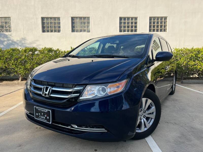 2015 Honda Odyssey for sale at UPTOWN MOTOR CARS in Houston TX