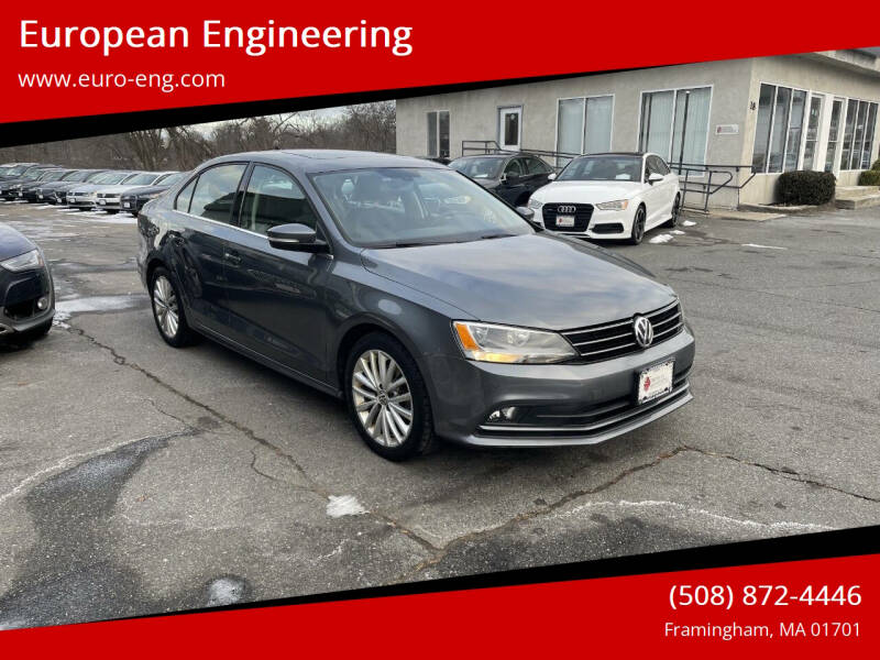 2016 Volkswagen Jetta for sale at European Engineering in Framingham MA