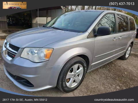 2013 Dodge Grand Caravan for sale at COUNTRYSIDE AUTO INC in Austin MN