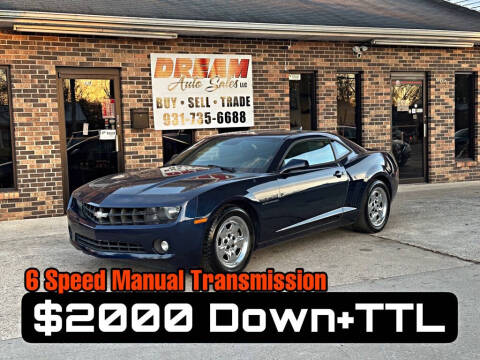 2012 Chevrolet Camaro for sale at Dream Auto Sales LLC in Shelbyville TN