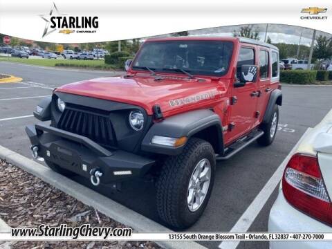 2021 Jeep Wrangler Unlimited for sale at Pedro @ Starling Chevrolet in Orlando FL
