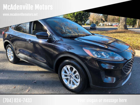 2021 Ford Escape for sale at McAdenville Motors in Gastonia NC